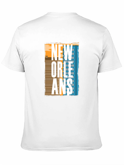 New Orleans Graphic T-Shirt - Cityscape Design