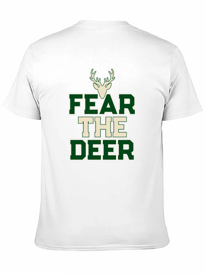 Fear the Deer Black T-Shirt