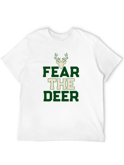 Fear the Deer Black T-Shirt