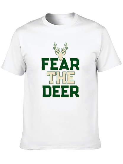 Fear the Deer Black T-Shirt