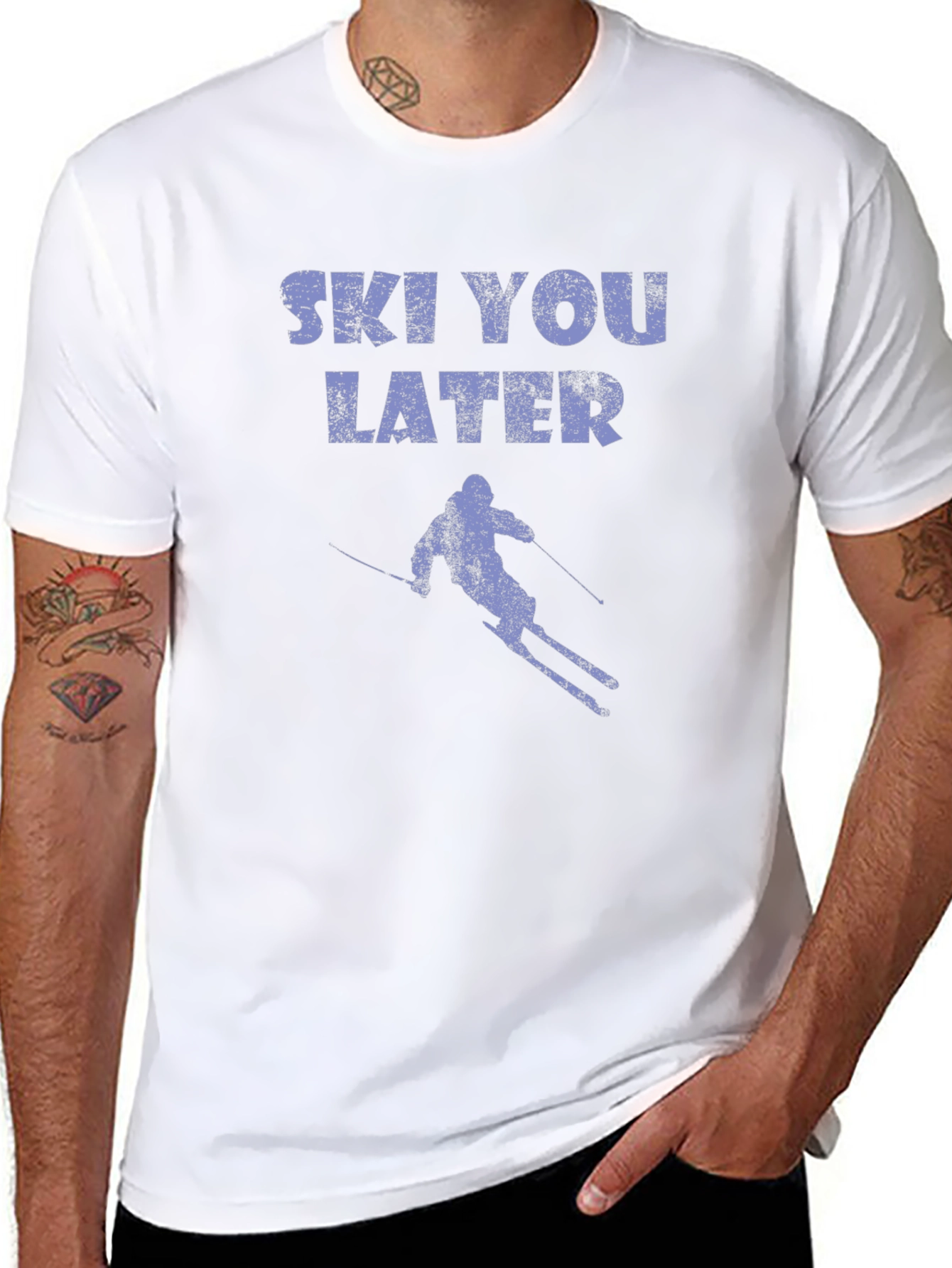 Ski You Later T-Shirt - Fun Skiing Graphic Tee