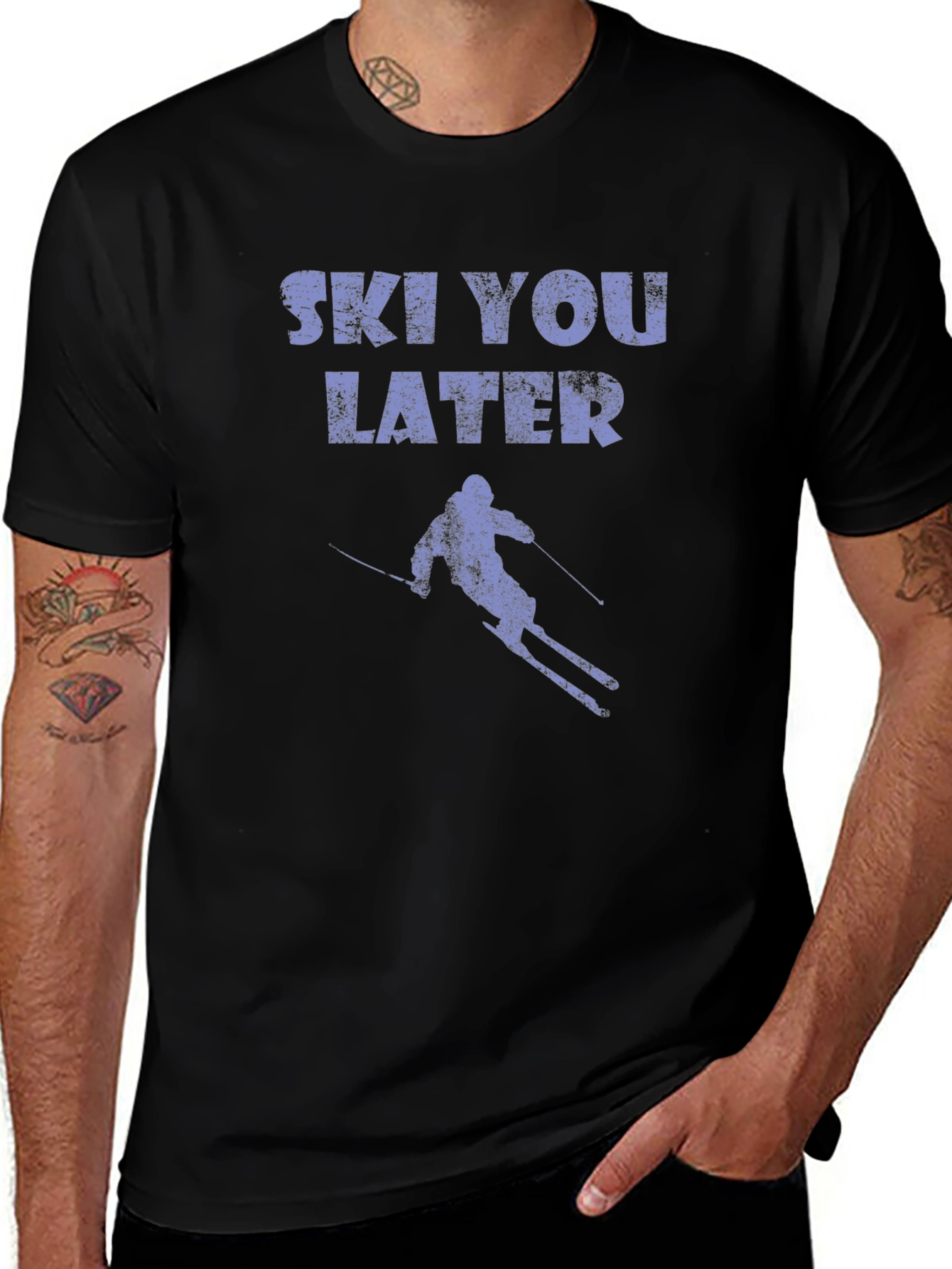 Ski You Later T-Shirt - Fun Skiing Graphic Tee