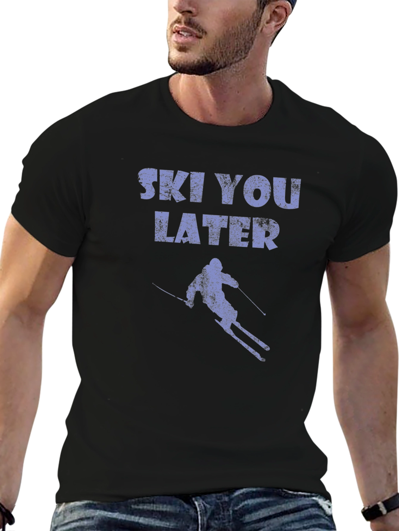 Ski You Later T-Shirt - Fun Skiing Graphic Tee