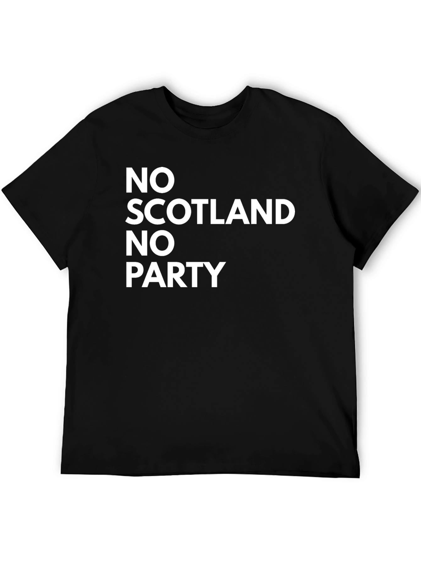 No Scotland No Party Graphic Tee