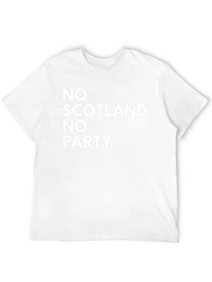 No Scotland No Party Graphic Tee
