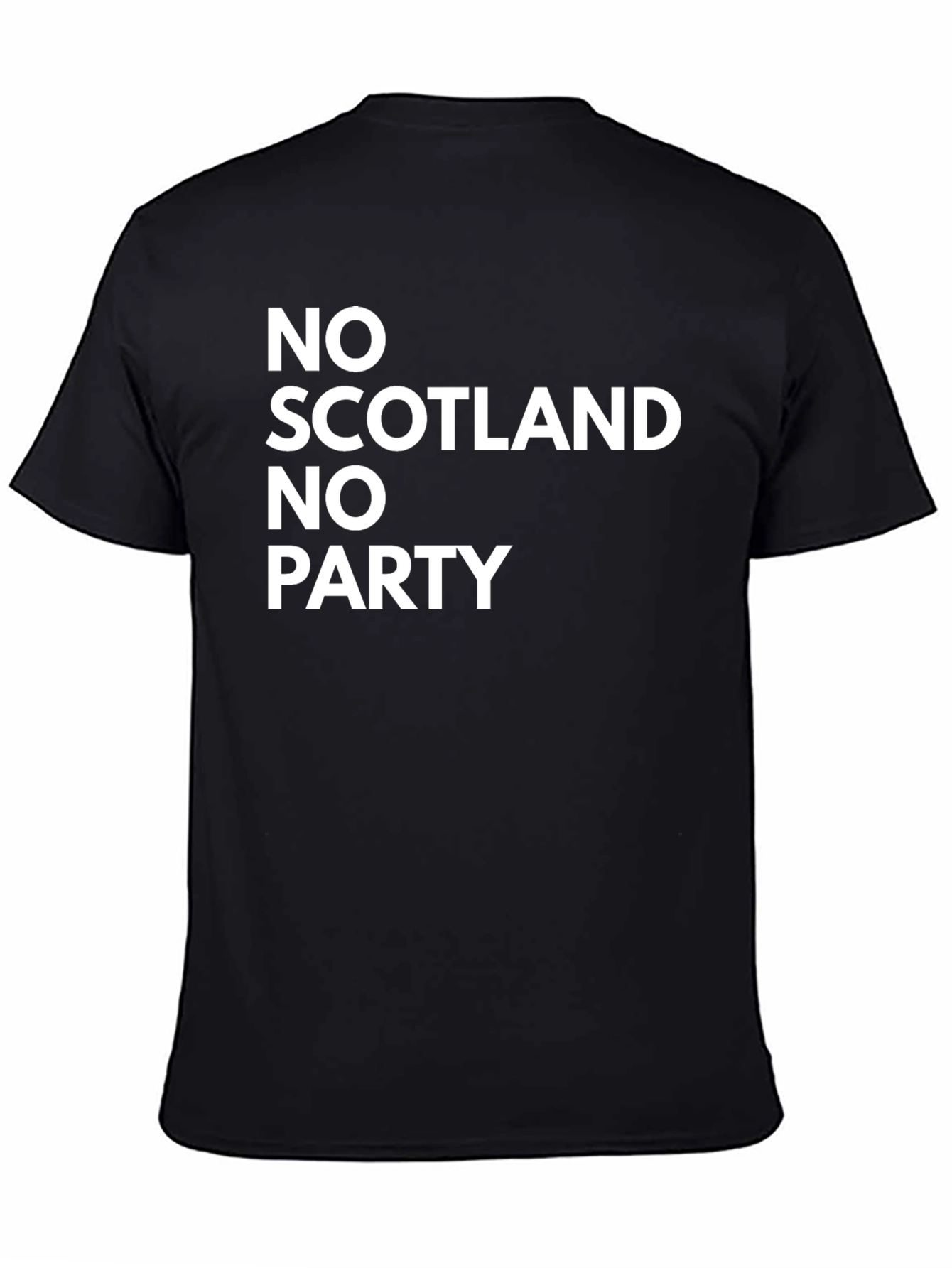 No Scotland No Party Graphic Tee