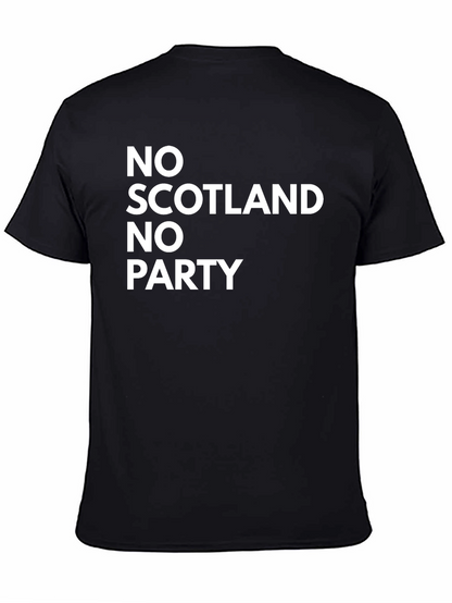 No Scotland No Party Graphic Tee