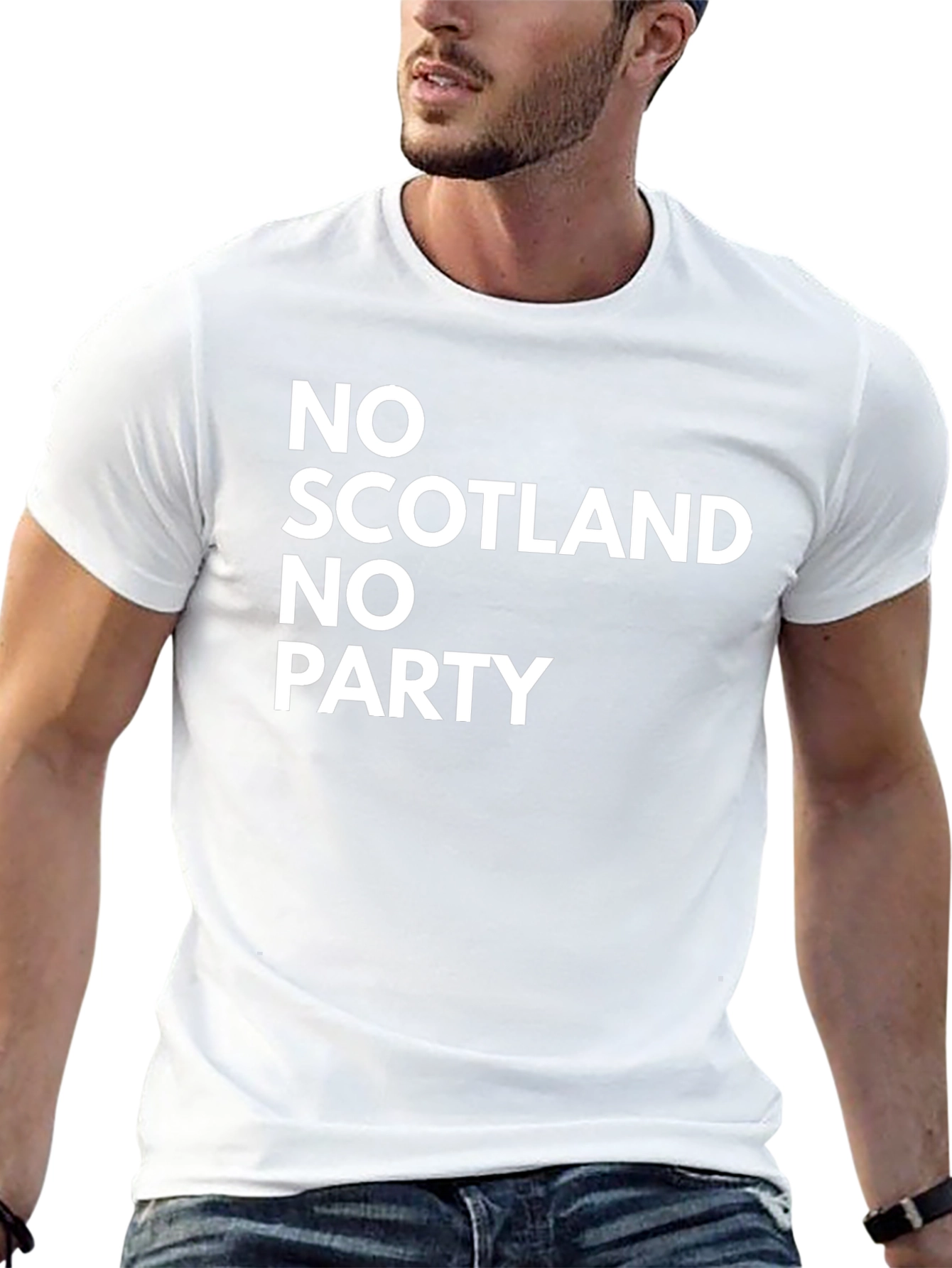 No Scotland No Party Graphic Tee