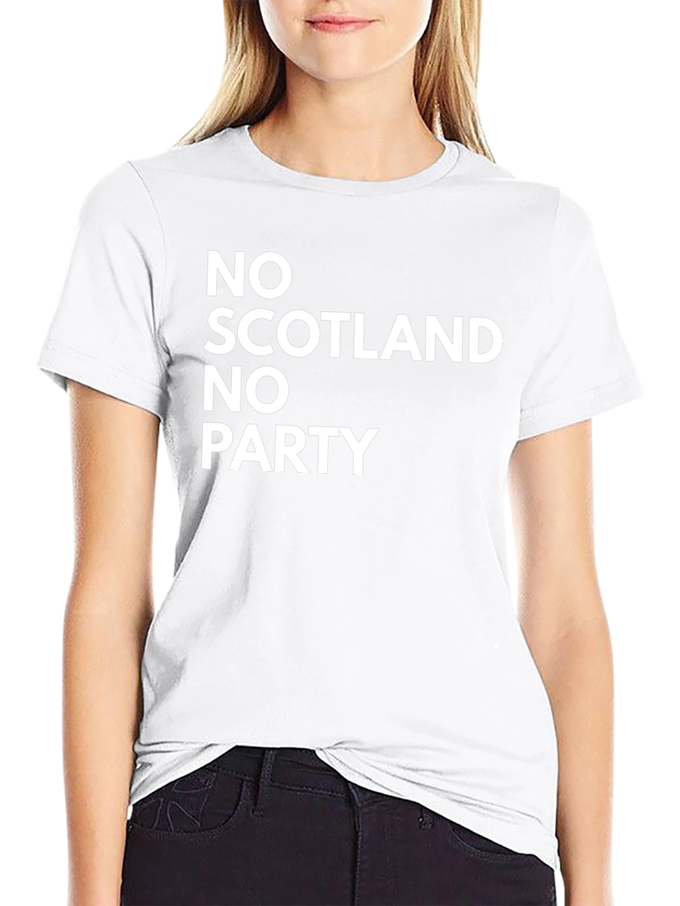 No Scotland No Party Graphic Tee