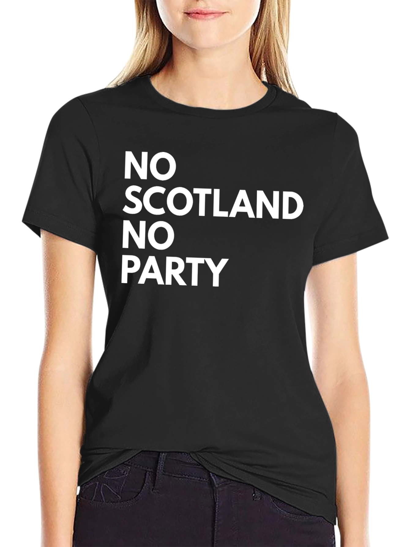 No Scotland No Party Graphic Tee