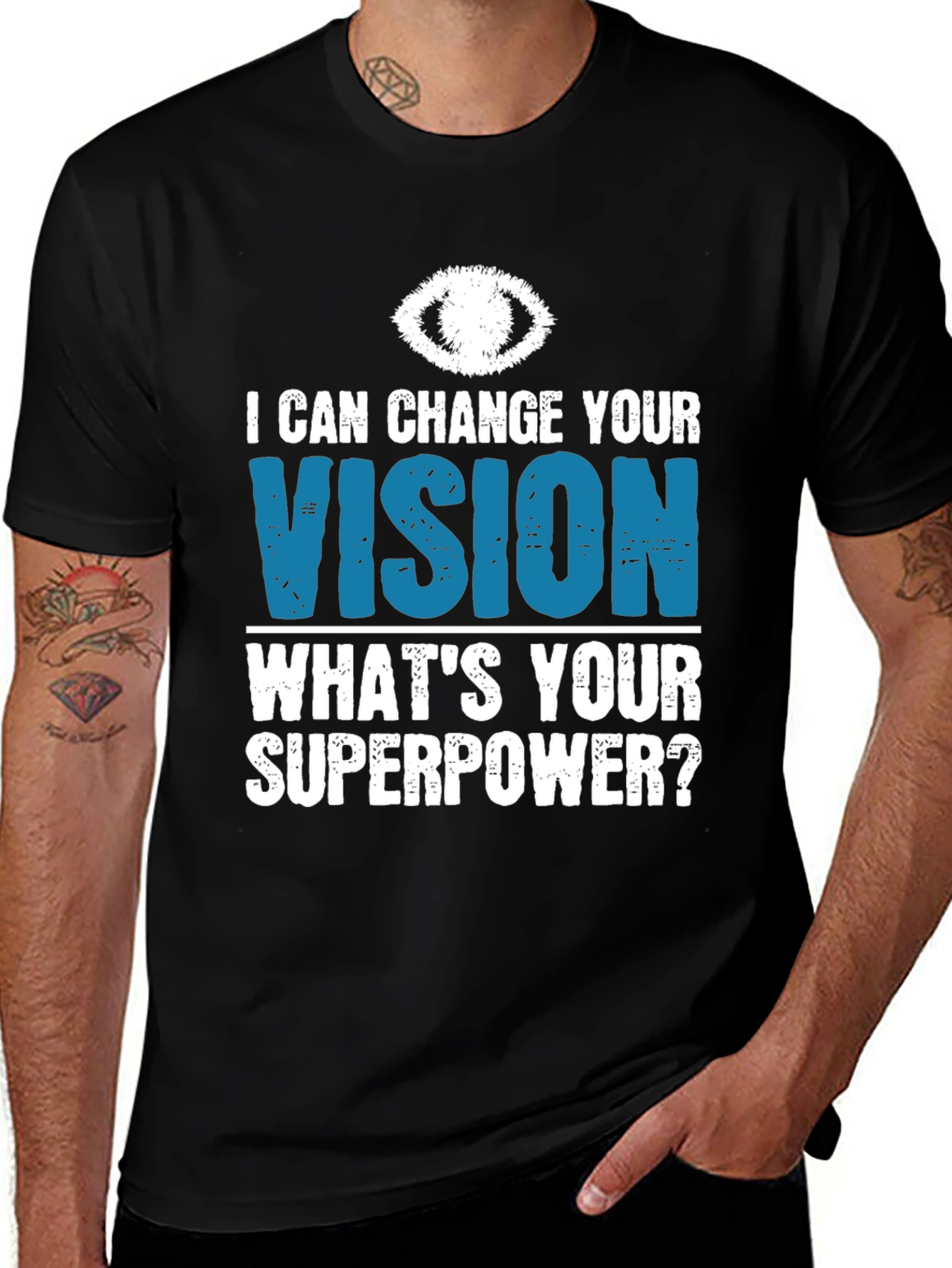Vision Superpower T-Shirt - Eye Doctor Gift