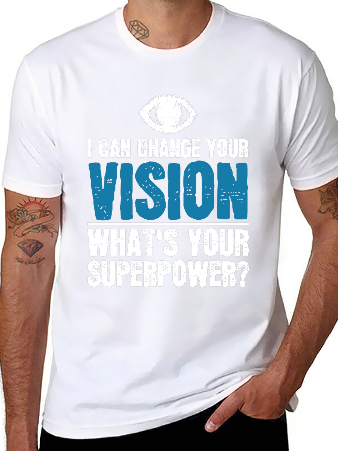Vision Superpower T-Shirt - Eye Doctor Gift
