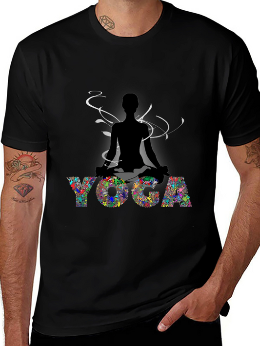 Yoga Silhouette T-Shirt - Meditate in Style