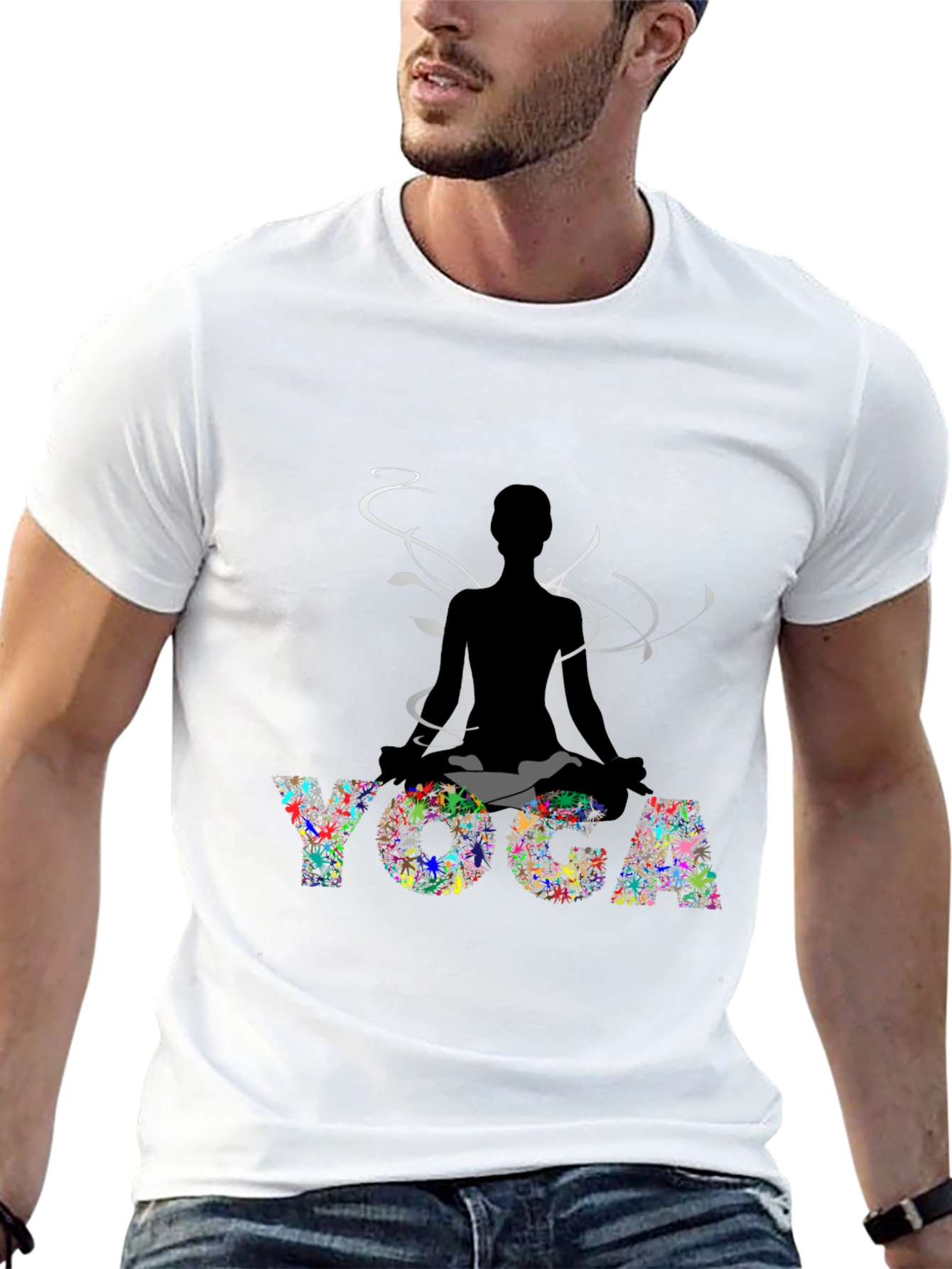 Yoga Silhouette T-Shirt - Meditate in Style