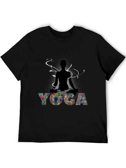 Yoga Silhouette T-Shirt - Meditate in Style