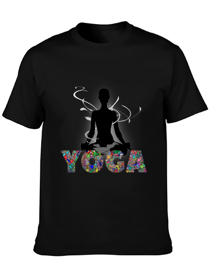 Yoga Silhouette T-Shirt - Meditate in Style