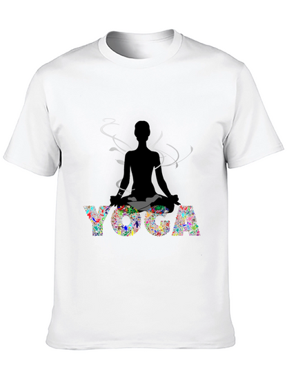 Yoga Silhouette T-Shirt - Meditate in Style