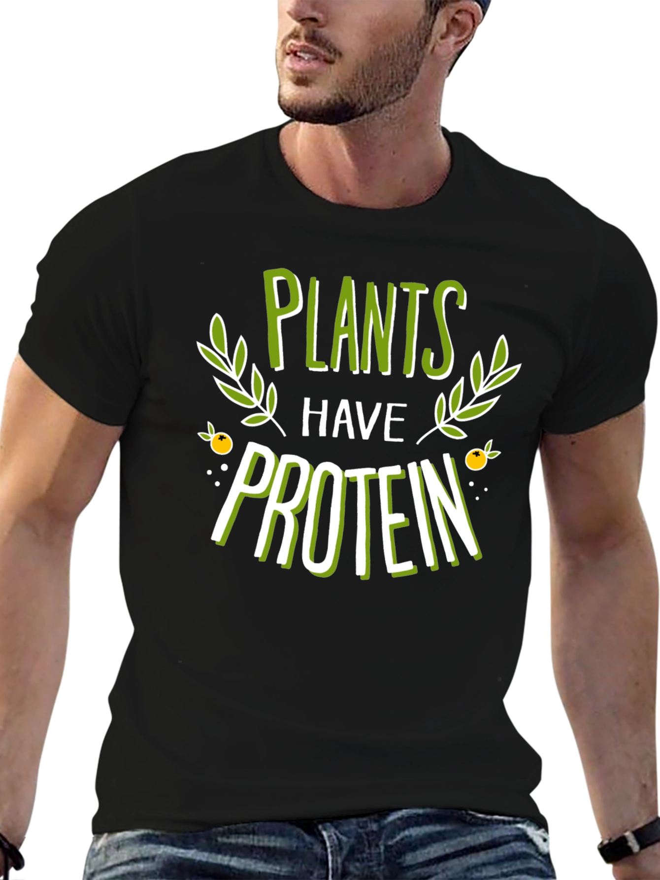 Plants Have Protein Graphic T-Shirt