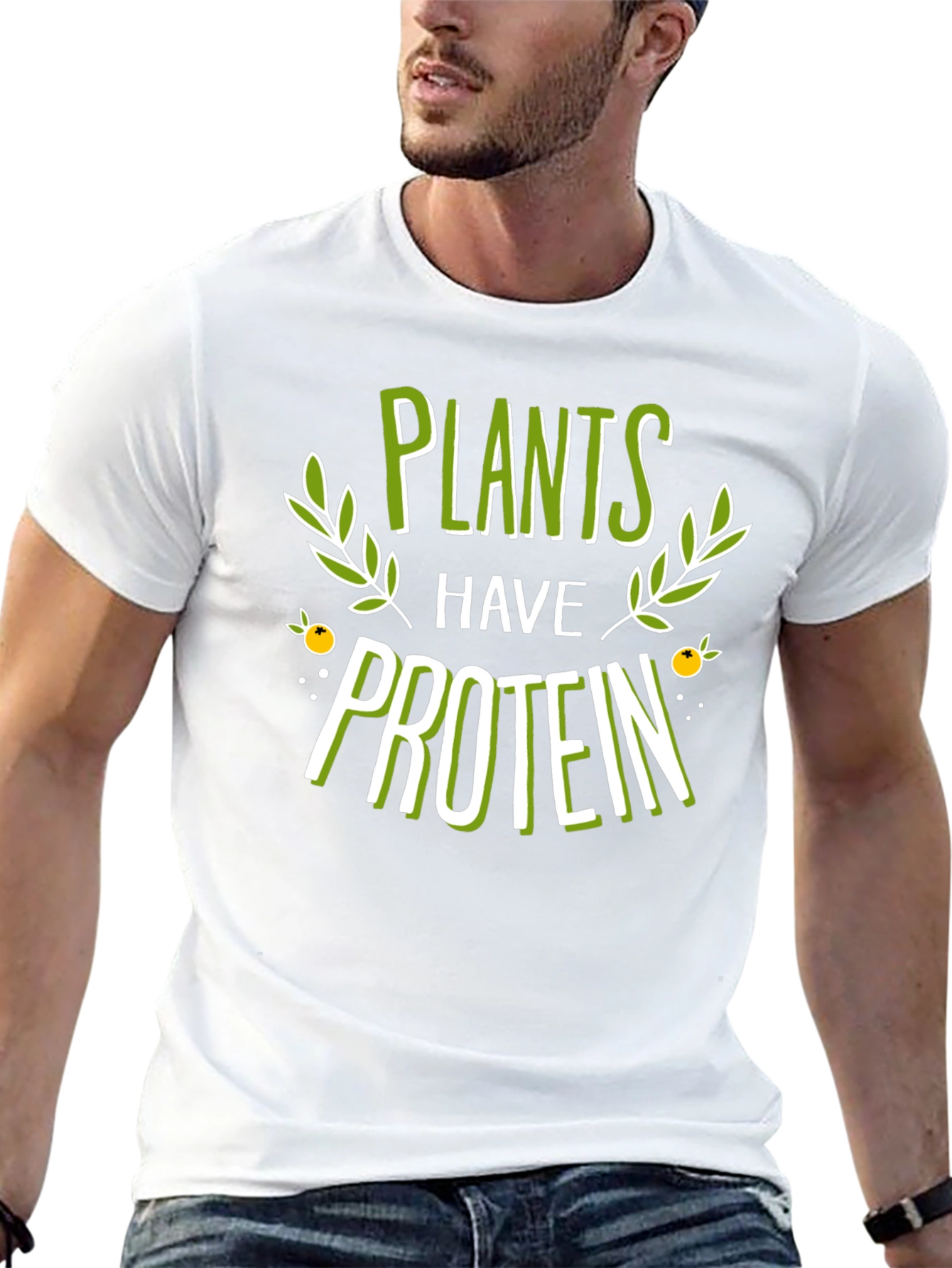 Plants Have Protein Graphic T-Shirt