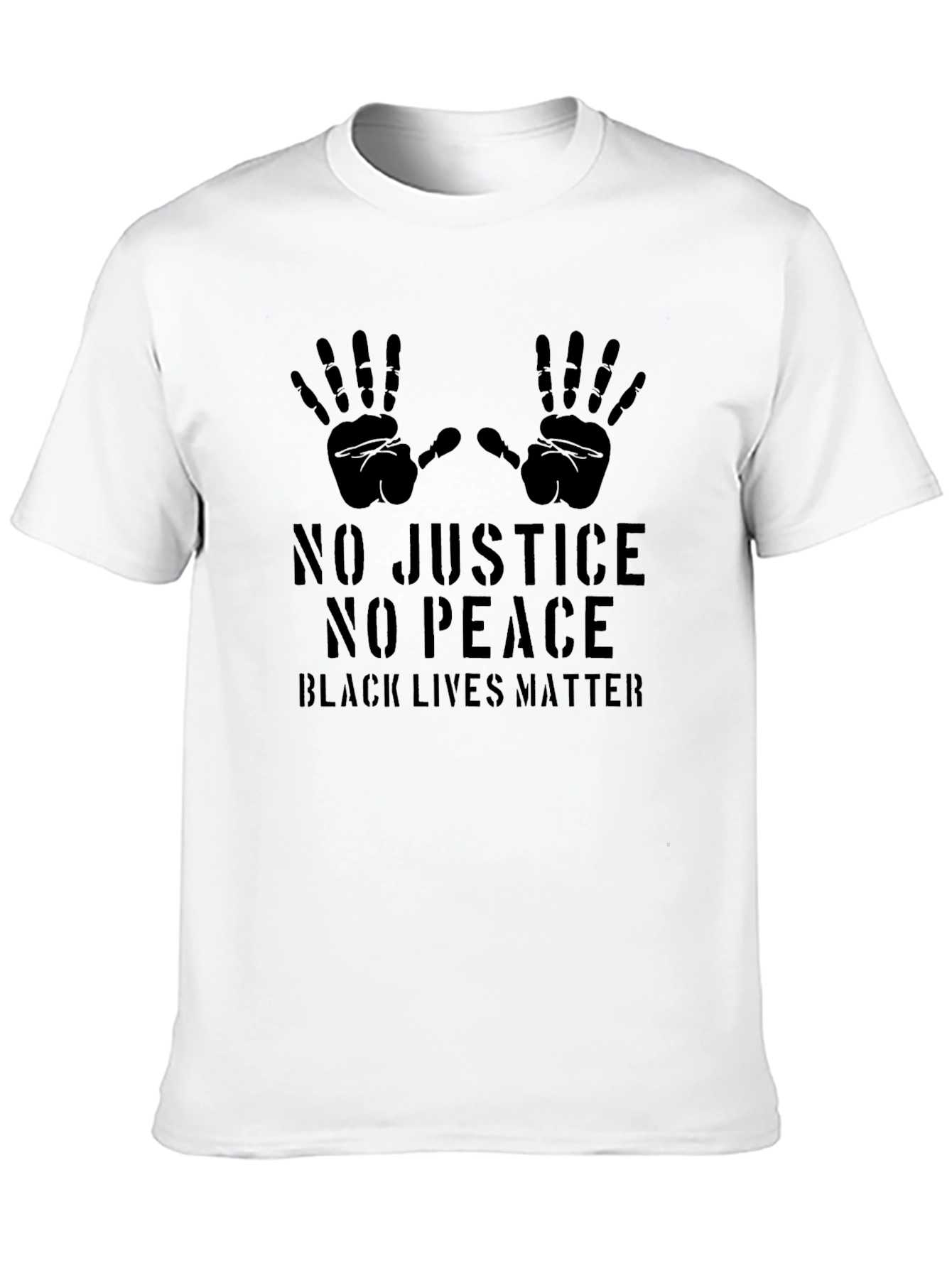 Black Lives Matter - No Justice No Peace T-Shirt
