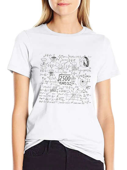 Square Root of 2500 Years Old Math T-Shirt