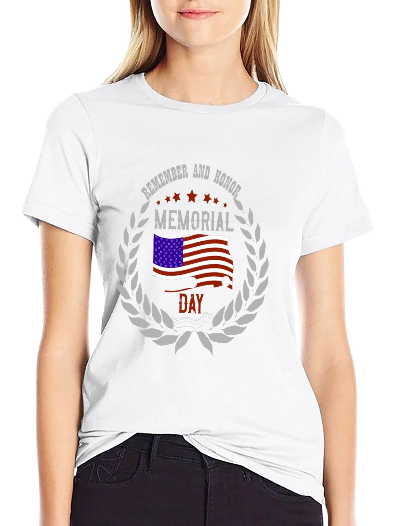 Memorial Day T-Shirt - Remember and Honor
