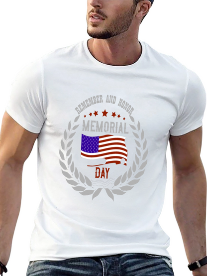 Memorial Day T-Shirt - Remember and Honor