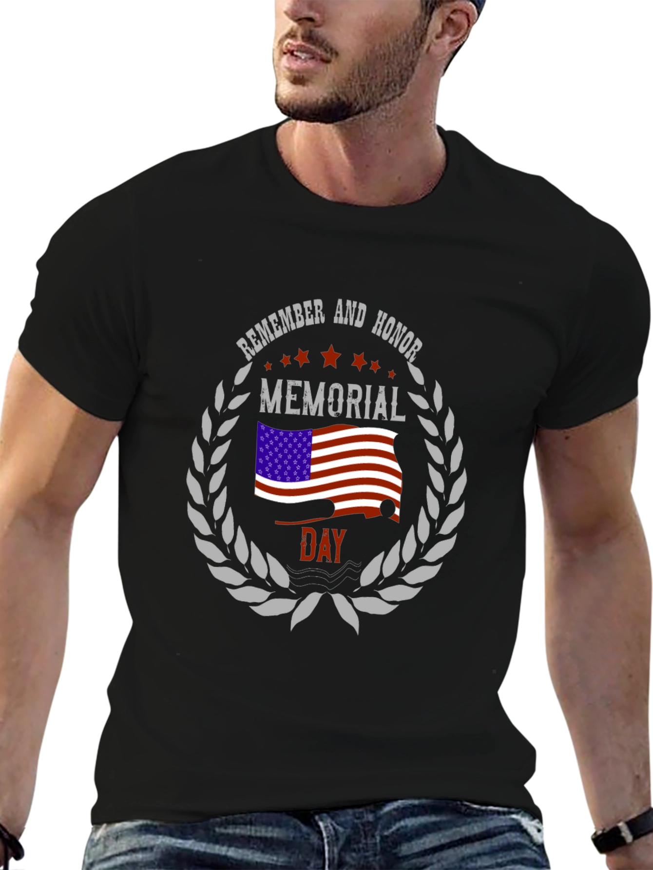 Memorial Day T-Shirt - Remember and Honor