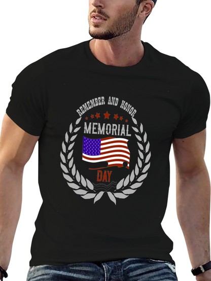 Memorial Day T-Shirt - Remember and Honor