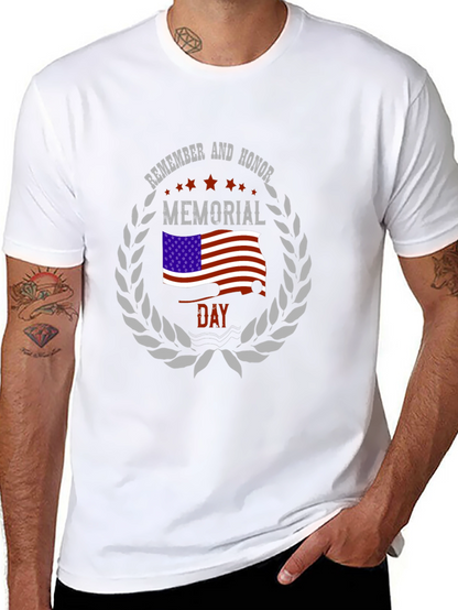 Memorial Day T-Shirt - Remember and Honor