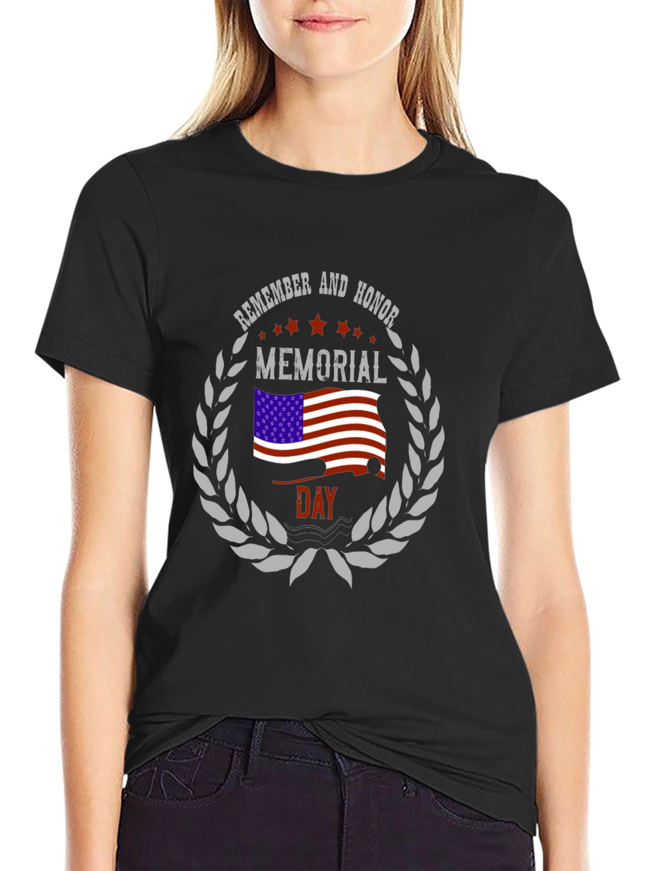 Memorial Day T-Shirt - Remember and Honor