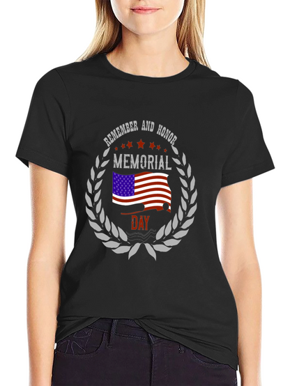 Memorial Day T-Shirt - Remember and Honor