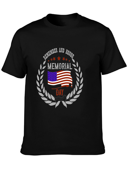 Memorial Day T-Shirt - Remember and Honor