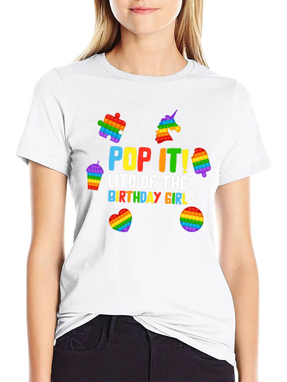 Pop It! Birthday Girl T-Shirt