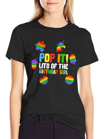 Pop It! Birthday Girl T-Shirt