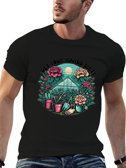 Get Your Hands Dirty T-Shirt Gardening Tee