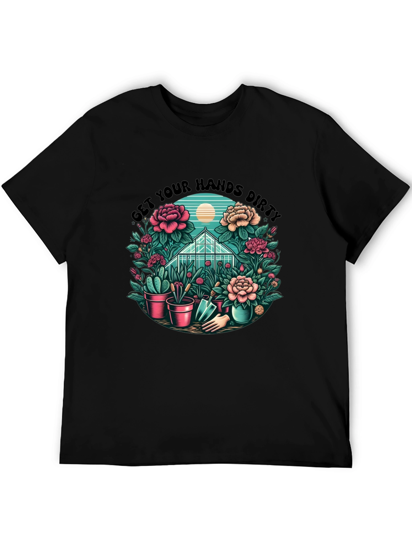 Get Your Hands Dirty T-Shirt Gardening Tee