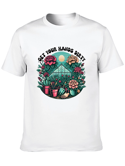 Get Your Hands Dirty T-Shirt Gardening Tee