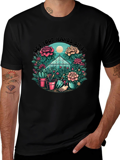 Get Your Hands Dirty T-Shirt Gardening Tee