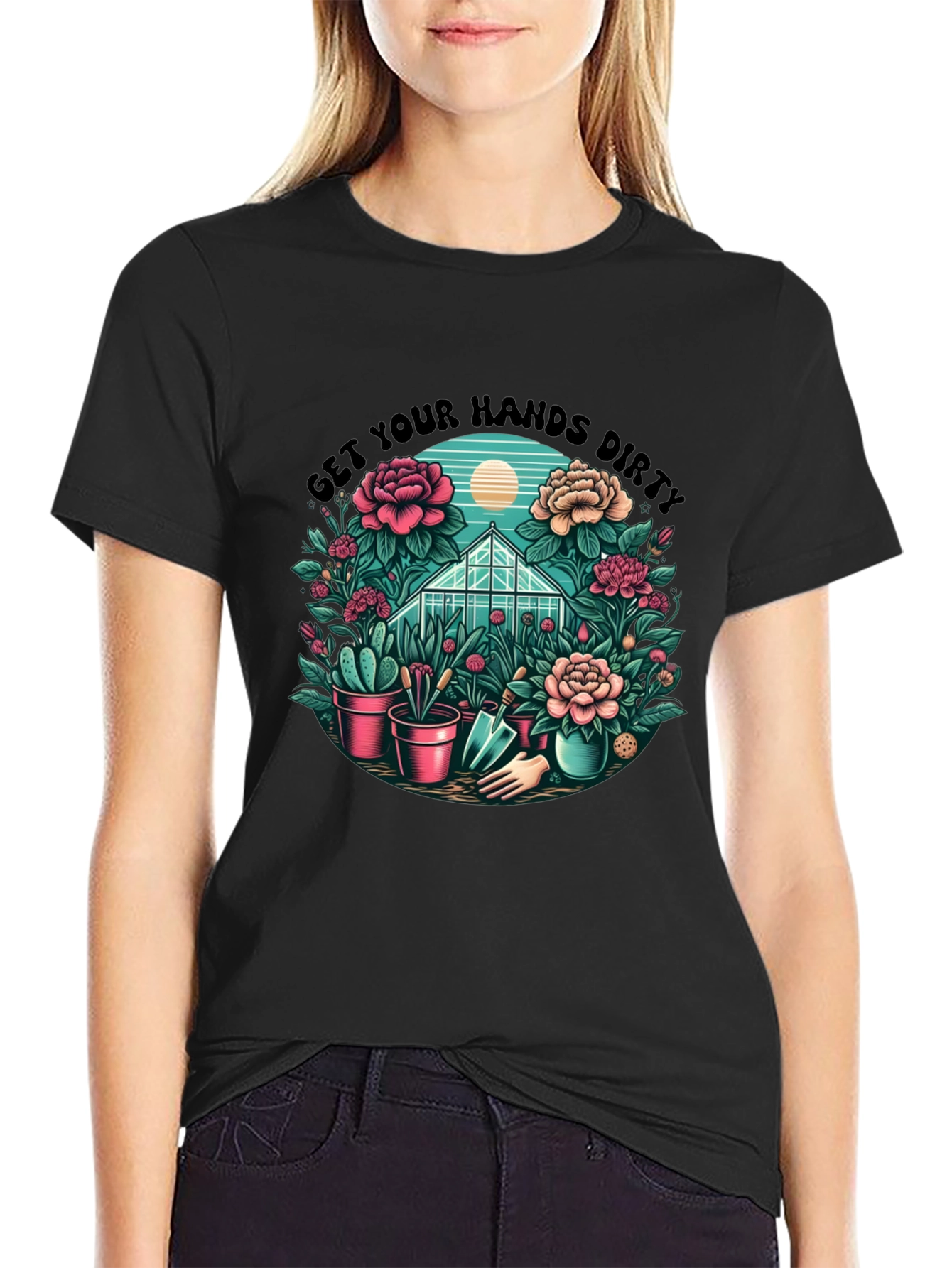 Get Your Hands Dirty T-Shirt Gardening Tee