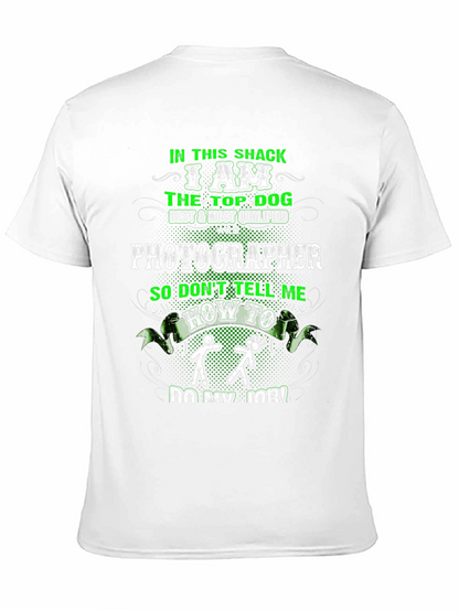 Photographer Top Dog Graphic T-Shirt
