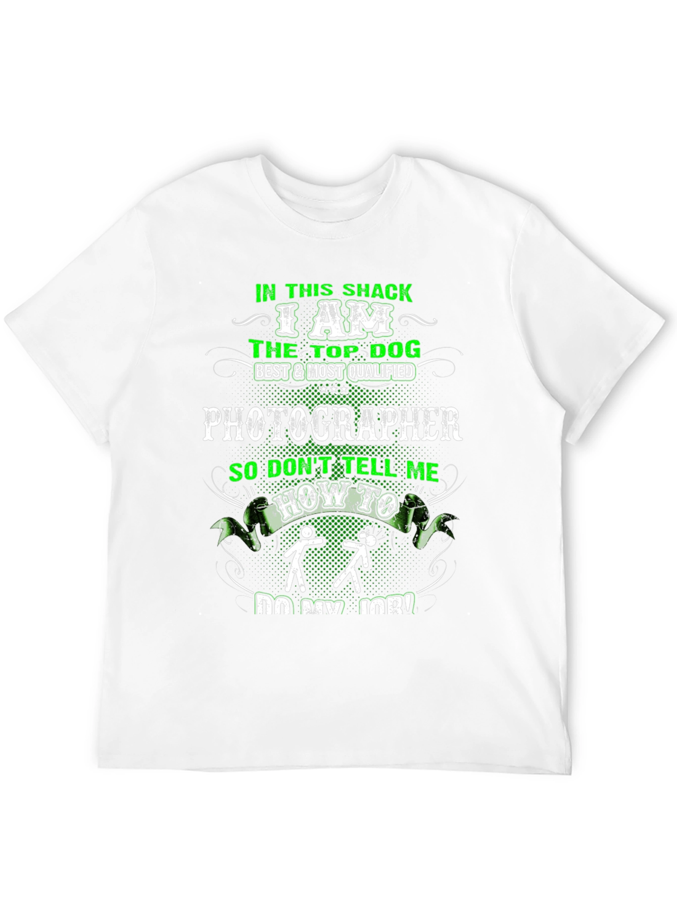 Photographer Top Dog Graphic T-Shirt