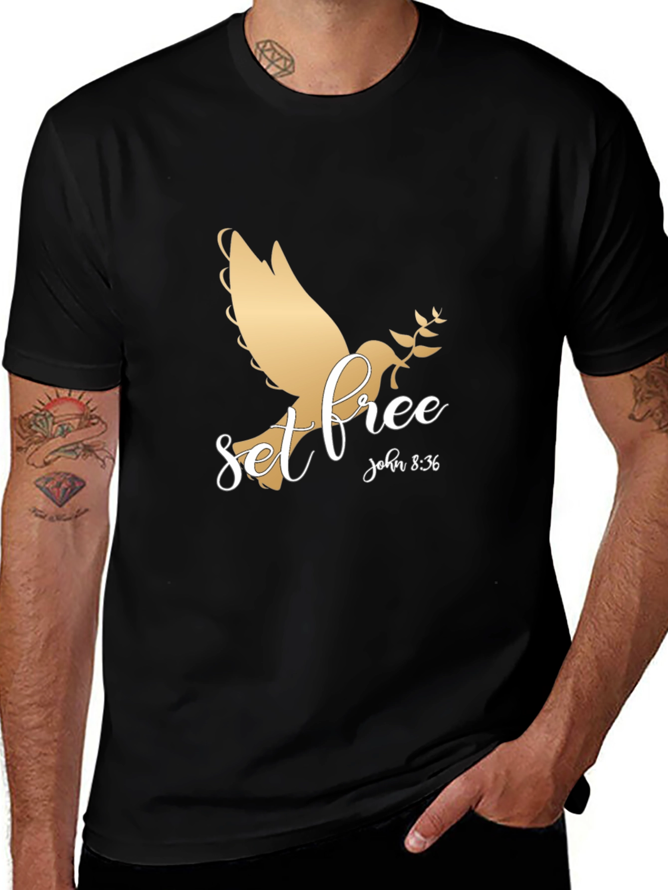 Set Free Dove Graphic T-Shirt