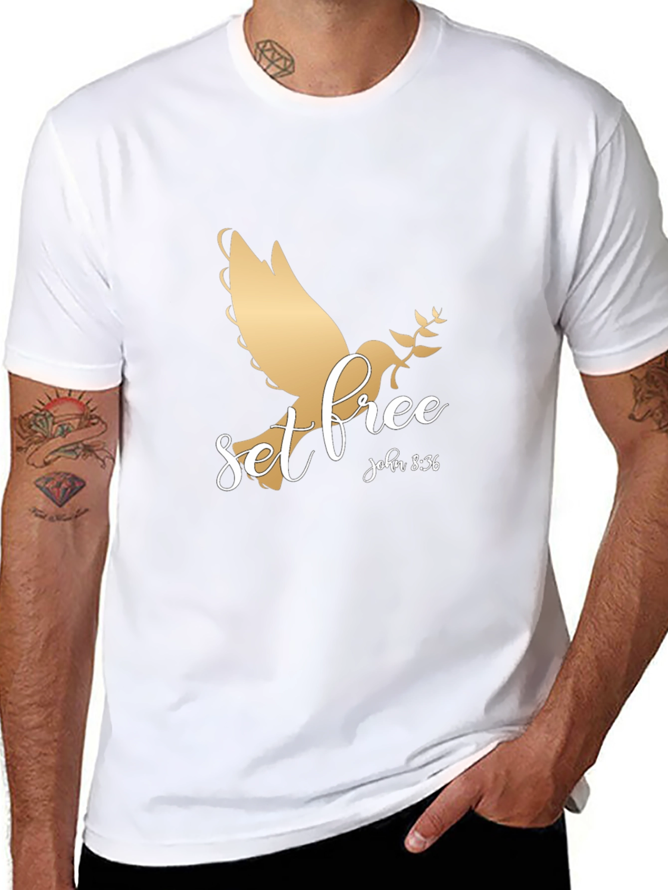 Set Free Dove Graphic T-Shirt