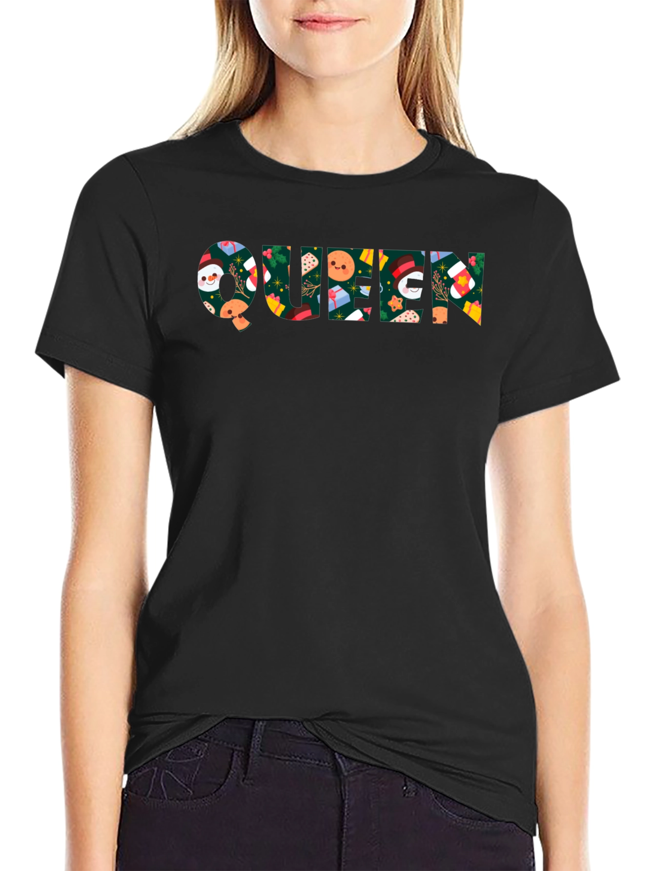 Festive Christmas Queen T-Shirt