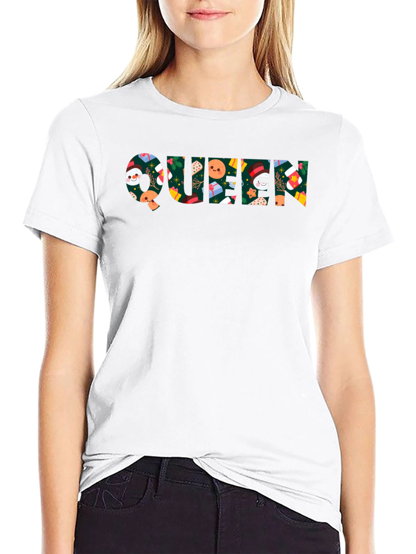 Festive Christmas Queen T-Shirt