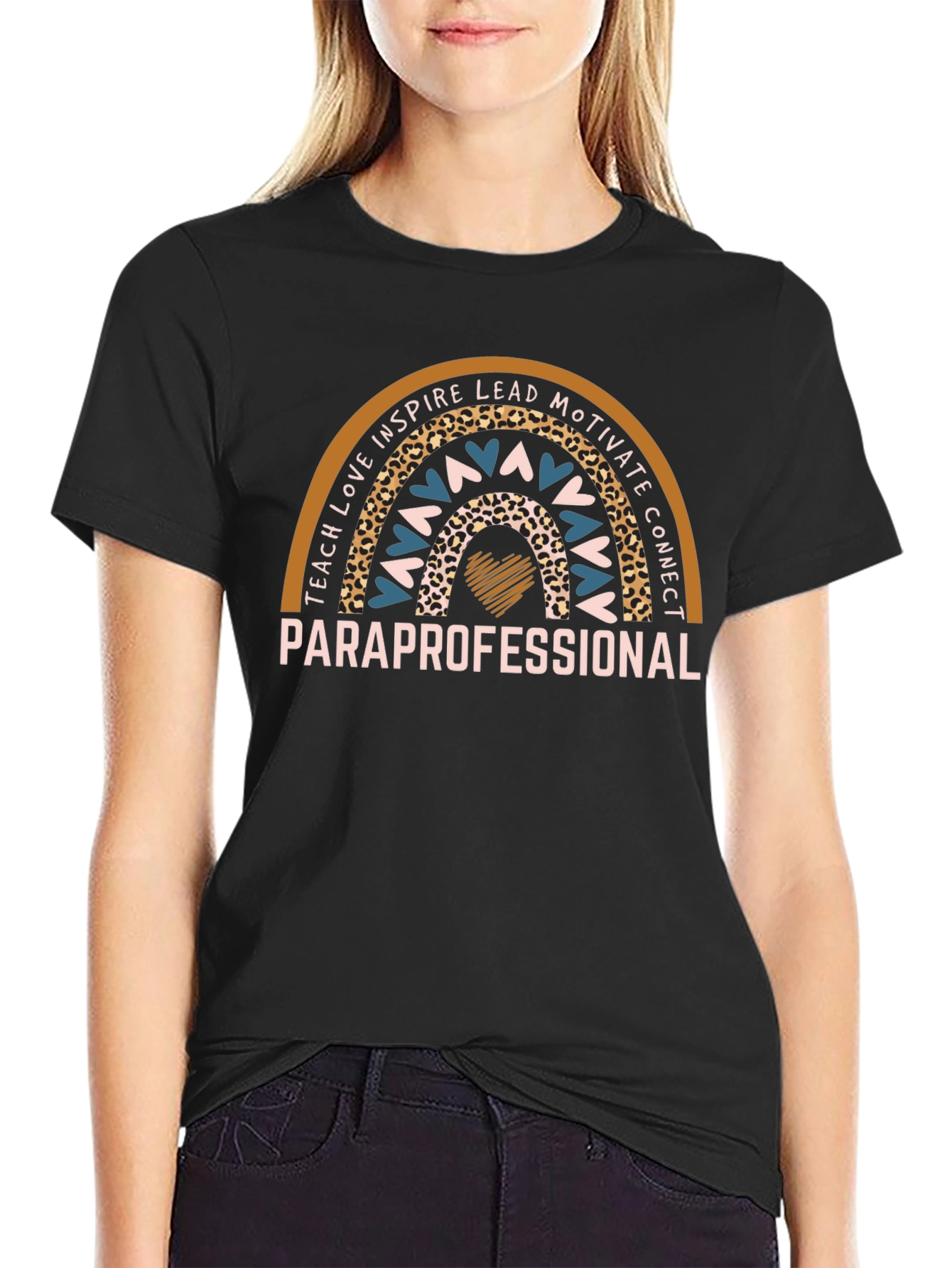 Paraprofessional Rainbow T-Shirt