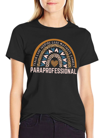 Paraprofessional Rainbow T-Shirt