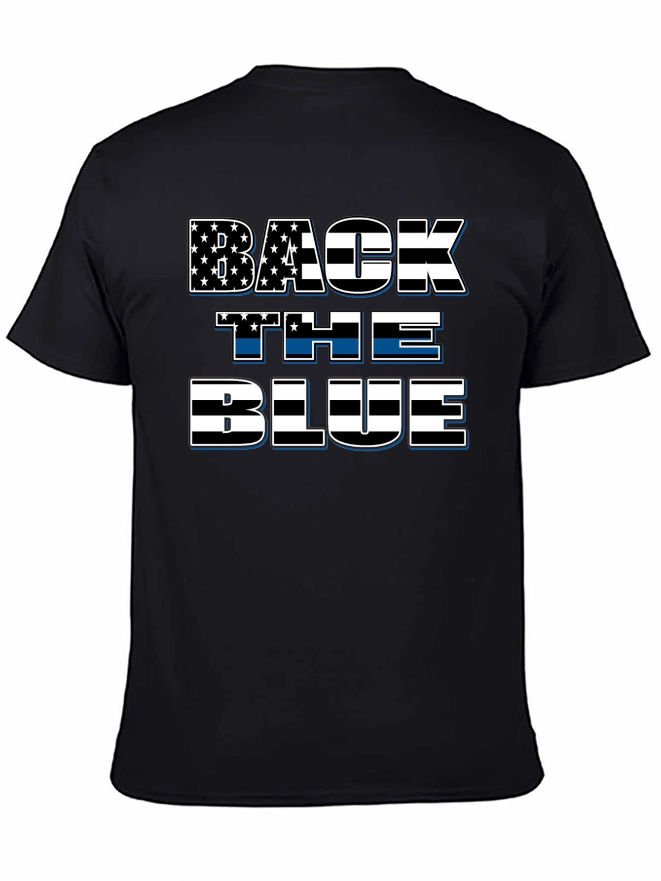 Back The Blue Patriotic T-Shirt