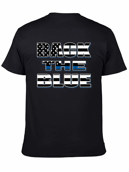 Back The Blue Patriotic T-Shirt